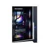 Zalman D40F, ATX Mid Tower datora korpuss, 7 x 120mm FRGB ventilatori, melns