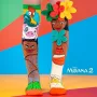 MADMIA Bērnu Zeķes Garās Zeķes Vaiana Moana 2 Ziedi 3D Maui Disney / Md026