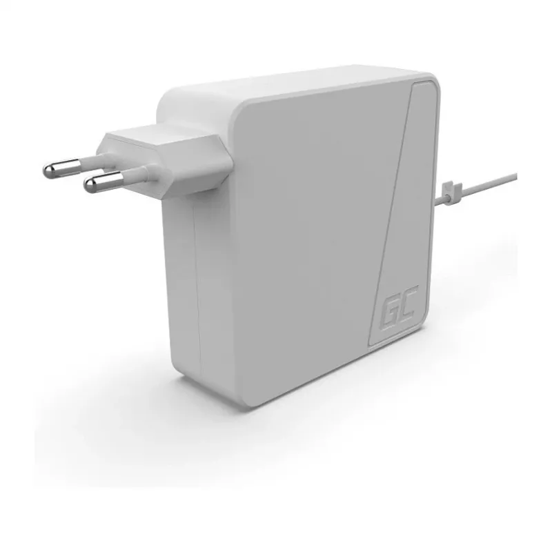 GREENCELL N Green Cell maiņstrāvas adapteris Macbook 60W Magsafe 2 balts