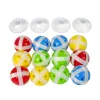LEAN TOYS spēles komplekts šautriņu mešana 36 cm vairogs bumbiņas uz Velcro