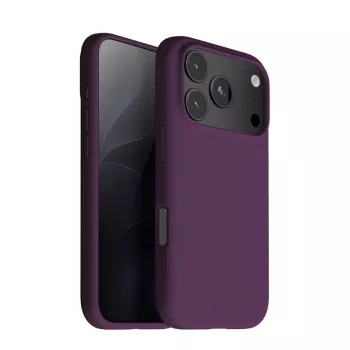 Crong Color Cover Magnetic - Maciņš MagSafe iPhone 18 Pro / 17 Pro (plūmju krāsā)
