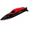 LEAN TOYS motorlaiva R/C 2.4G sarkana 35 KM/H