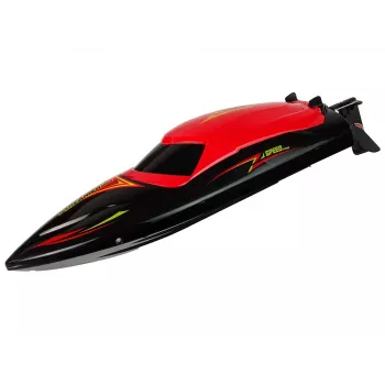 LEAN TOYS motorlaiva R/C 2.4G sarkana 35 KM/H