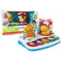 LEAN TOYS krāsainais klavieres ar dzīvnieku bērniem