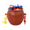 LEAN TOYS Pērtiķu grozs Krītošo pērtiķu arkādes spēle