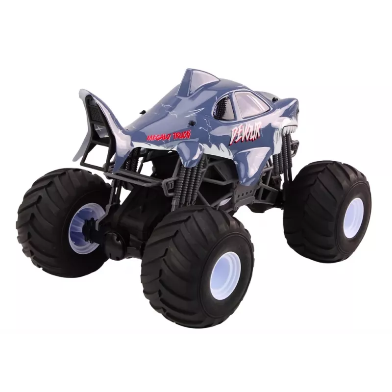 LEAN TOYS Liela bezceļa tālvadības automašīna 2.4G RC 1:6 Shark