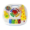 LEAN TOYS Izglītojošs interaktīvs 2in1 dēlis galds maziem bērniem