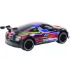 LEAN TOYS RC sporta auto 1:10 25km/h apgaismojums melns