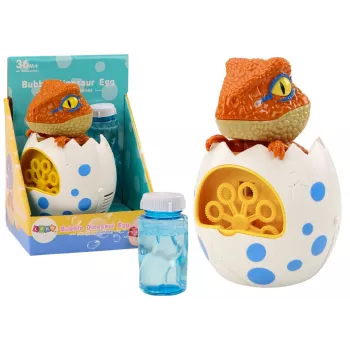 LEAN TOYS Dinozauru burbuļu mašīna šķidrā olā