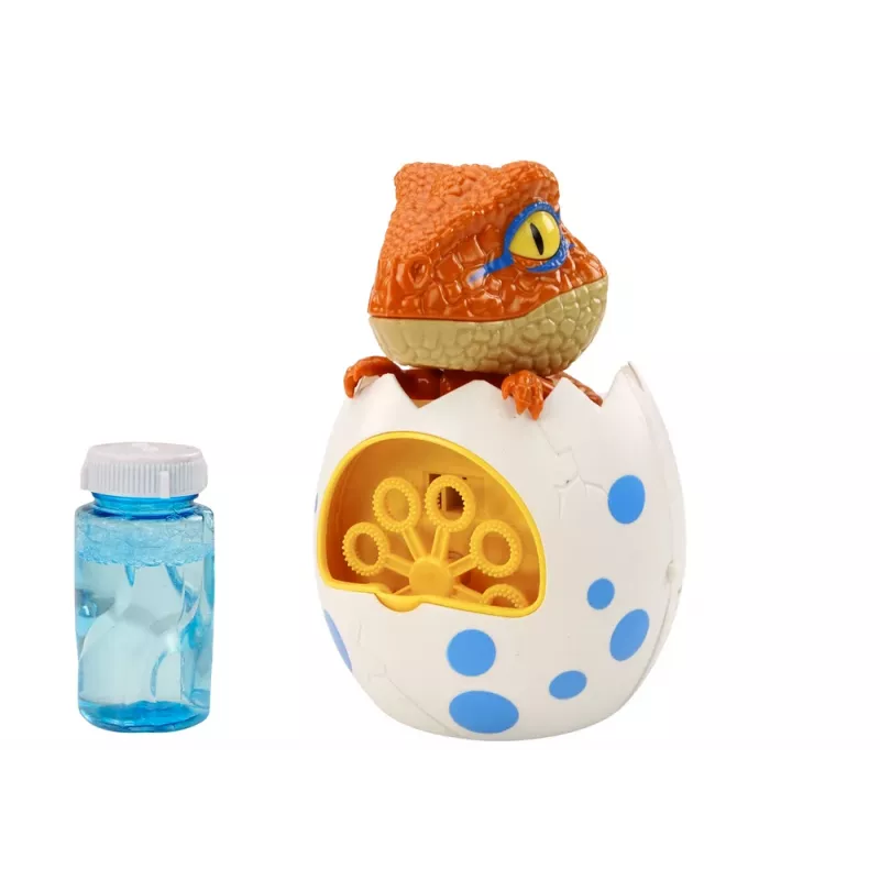 LEAN TOYS Dinozauru burbuļu mašīna šķidrā olā