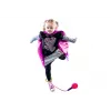 LEAN TOYS Skipper Hula Hop lecamaukla, rozā, LED