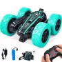 LEAN TOYS Twister triku mašīna ar žestu vadību un tālvadību, zila