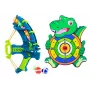 LEAN TOYS Velcro bumbiņu mērķa pūķa loka šautene