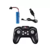 LEAN TOYS Tālvadības autokrāvējs RC 2.4G Palete Dzeltens