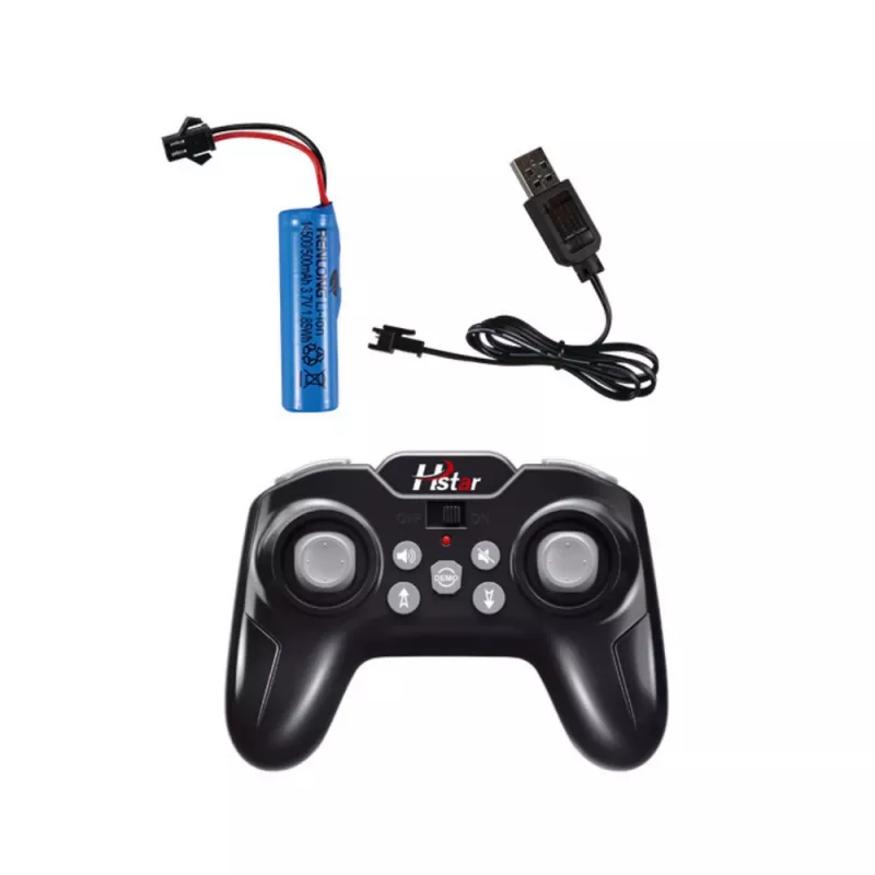 LEAN TOYS Tālvadības autokrāvējs RC 2.4G Palete Dzeltens
