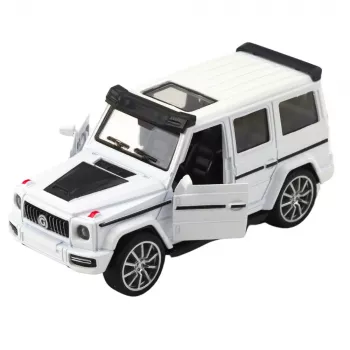 LEAN TOYS bezceļa SUV auto metāla atsperu piedziņa atveramās durvis asorti