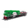 LEAN TOYS Konstruktoru klucīši Tālvadības tanks vilciens RC 1090 gab.