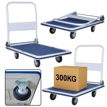LEAN TOYS Platformas Transporta Noliktavas Ratiņi Līdz 300kg