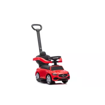 LEAN TOYS braucamais ar stūmēju Mercedes 3in1 sarkans