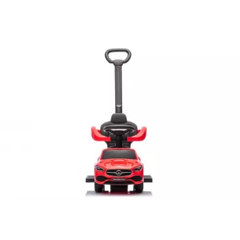 LEAN TOYS braucamais ar stūmēju Mercedes 3in1 sarkans