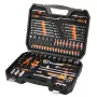 NEO TOOLS 1/2 inch un 1/4 inch uzgriežņu atslēgu komplekts, 95 gab., CrV, EVA putu ieliktnis