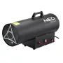 NEO TOOLS 90-085-01 gāzes sildītājs 50 kW ar termostatu, IPX4, LPG, 1000 m³/h gaisa plūsma, komplektā ar regulatoru un šļūteni