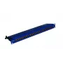 EMITERNET Panelis 19, 24xRJ45 STP cat.6 (1U) ar plauktu, zils DCN/PPFA674EKS248C6