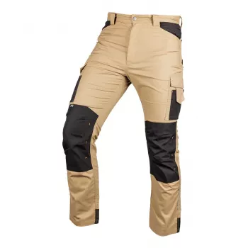 NEO TOOLS 81-350-3-XXL Mix&Match darba bikses, audekls ar Cordura pastiprinājumiem, bēšā/melnā, izmērs XXL