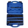 Gultņu bukses izvilkšanas preses adapteri 52 gab. 18-74mm sudraba