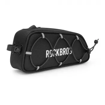Rockbros TL004 ROAD TO SKY 0,7 l velosipēda rāmja soma ūdensizturīga - melna