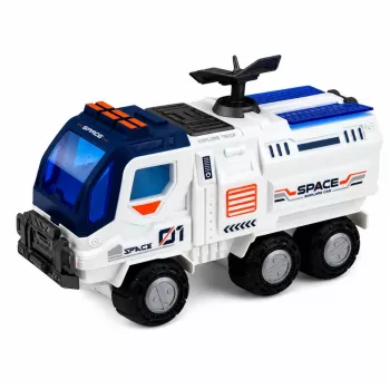 LEAN TOYS Liels kosmosa komplekts ar staciju, raķeti, kuģi, izpētes transportlīdzekli un astronautiem