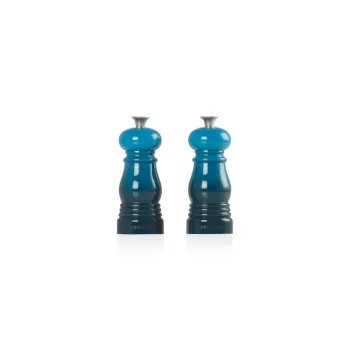 Le Creuset sāls un piparu dzirnaviņu komplekts 11cm zils