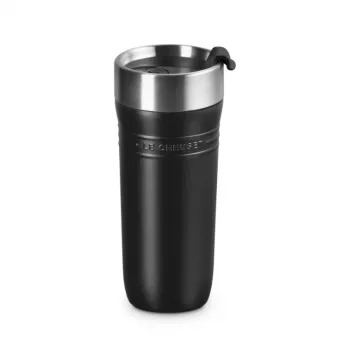 LE CREUSET termokrūze ON THE GO 350ml matēti melna