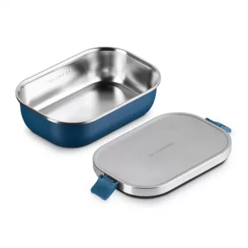 LE CREUSET pusdienu kārba ON THE GO 900ml zila