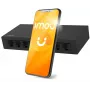 IMOU SF108 8 portu Fast Ethernet neapkalpojams galda komutators, metāla korpuss, 10/100 Mbps, Plug and Play