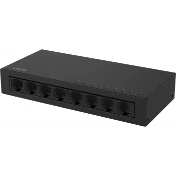 IMOU SF108 8 portu Fast Ethernet neapkalpojams galda komutators, metāla korpuss, 10/100 Mbps, Plug and Play