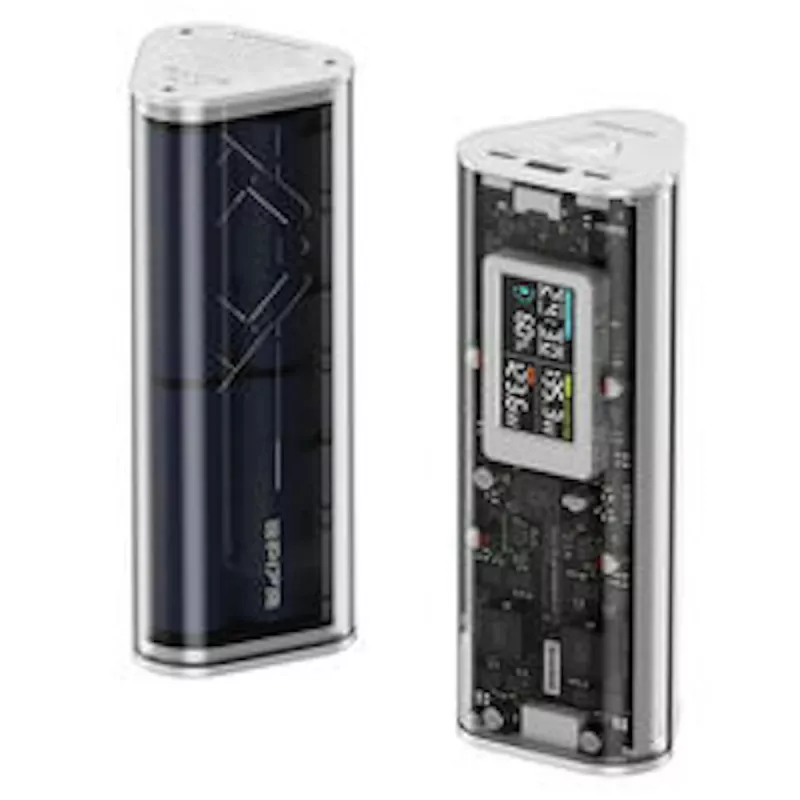 SHARGE Shargeek 170 Powerbank, 24.000mAh, 170W, 2x USB-C, 1x USB-A - balts