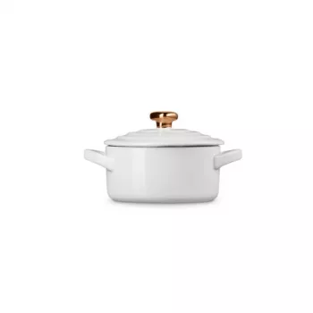 LE CREUSET Mini Cocotte māla trauks Ø10cm balts