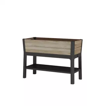 KETER Puķu pods Deco Elevated Garden Bed 48L Walnut