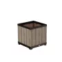 KETER Deco kvadrātveida podiņš Ashwood ziedu pods