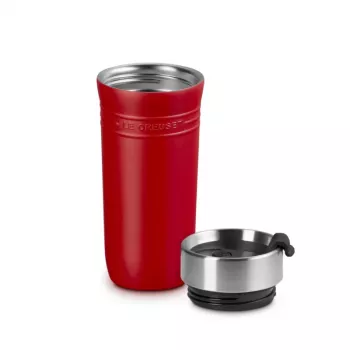 LE CREUSET termokrūze ON THE GO 350ml sarkana