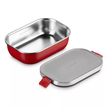 LE CREUSET pusdienu kārba ON THE GO 900ml sarkana