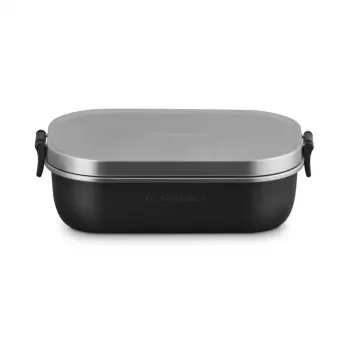 LE CREUSET pusdienu kārba ON THE GO 900ml matēti melna