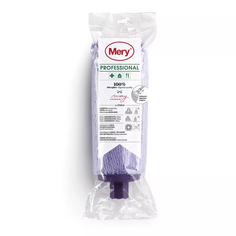 MERY Nomaināma birstes galva Microfibre Professional 26,5cm 200gr