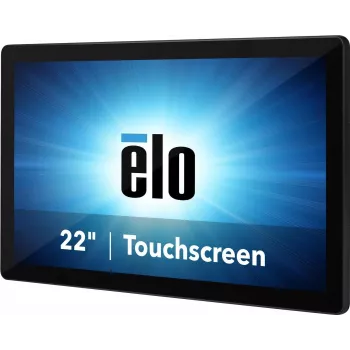 Elo Touch Solutions Elo I-Series 2.0 ESY22i3 - All-in-One (visaptverošs risinājums) - Core i3 8100T / 3.1 GHz - RAM 8 GB - SSD 128 GB - UHD Graphics 630 - GigE - WLAN: 802.11a/b/g/n/ac, Bluetooth 5.0 - Win 10 IoT Enterprise LTSC 64-bit - monitors: LED 54,