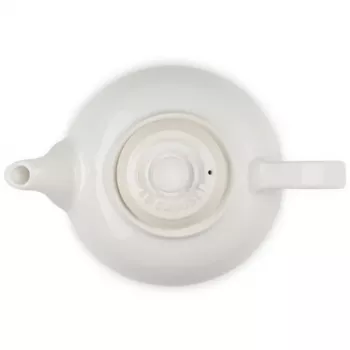 LE CREUSET akmensmasas tējkanna 1,3L balta