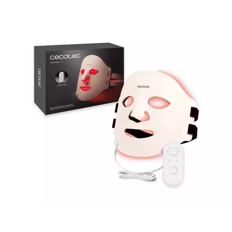 Cecotec LED sejas maska | FaceCare LÜM | Bēšā