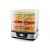 ETA Secca Premium ETA930190000 pārtikas žāvētājs, 8 taisnstūra paplātes, 380 W, sudraba