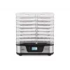 ETA Secca Premium ETA930190000 pārtikas žāvētājs, 8 taisnstūra paplātes, 380 W, sudraba