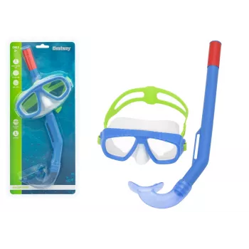 Niršanas maska ar snorkeli Tumši zilā Bestway 24018
